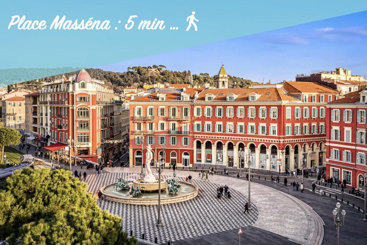 New ! Superbe Studio Vieux Nice - Climatise المظهر الخارجي الصورة