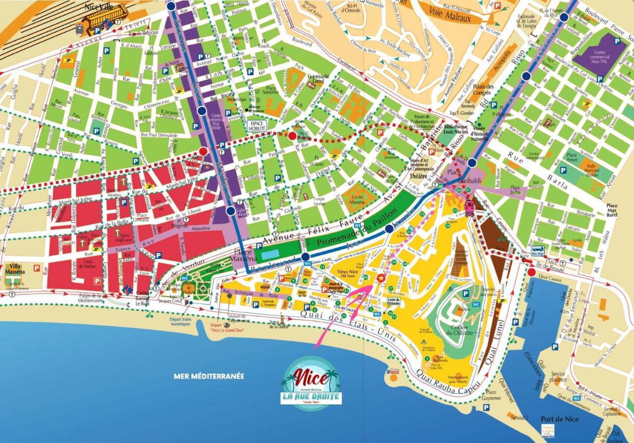 New ! Superbe Studio Vieux Nice - Climatise المظهر الخارجي الصورة